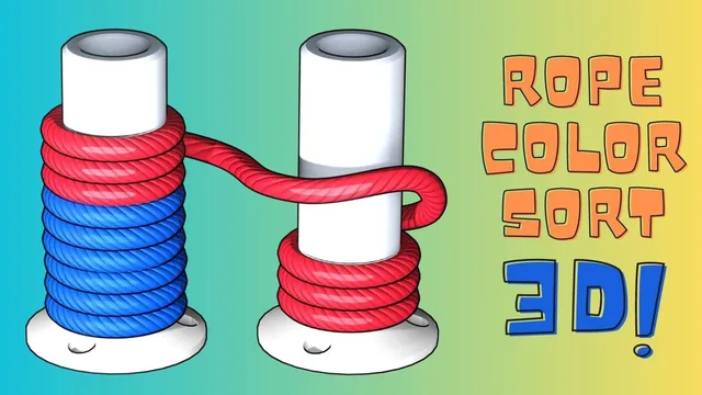Rope Color Sort 3D preview